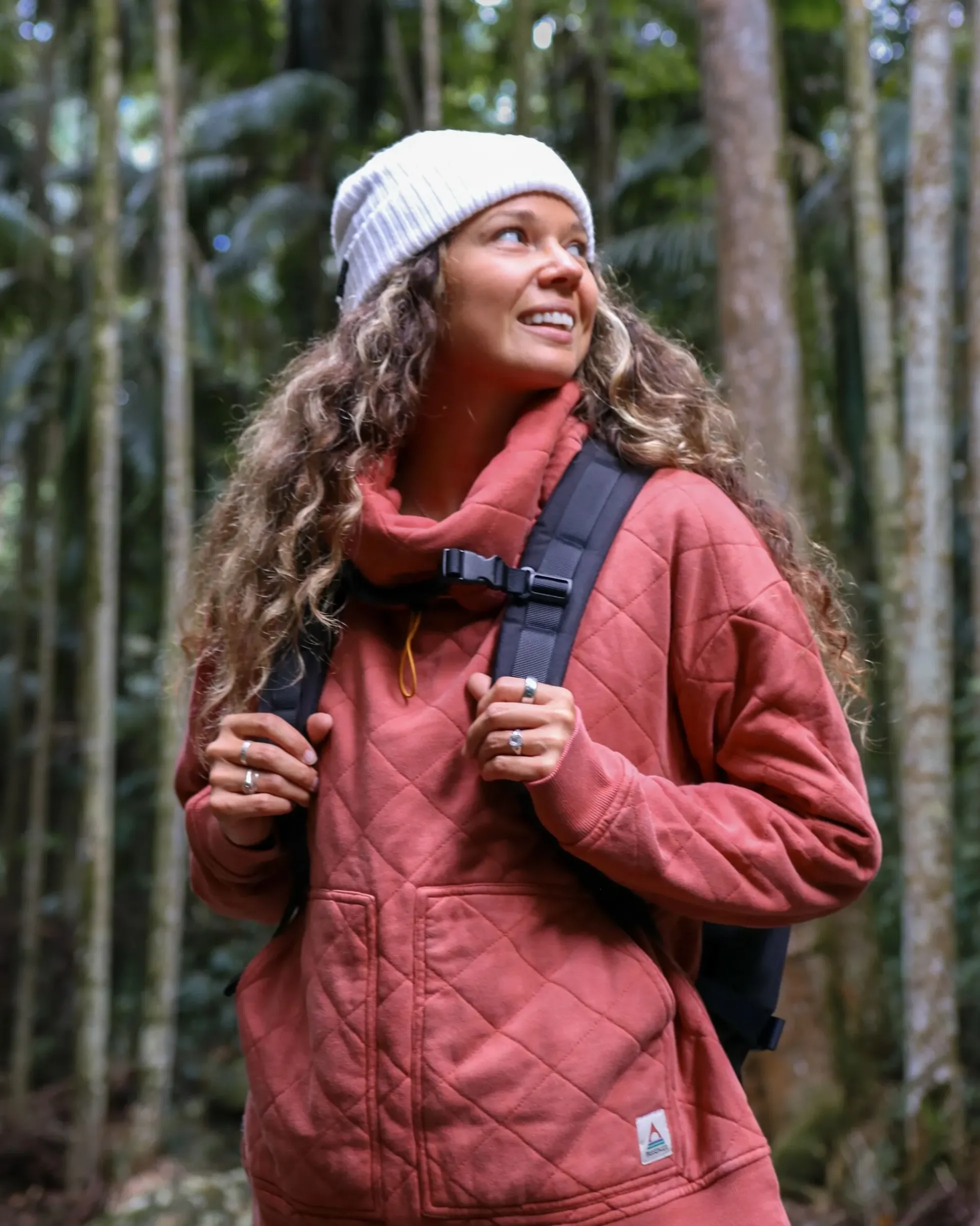 Women's Clementine Quilted High Neck