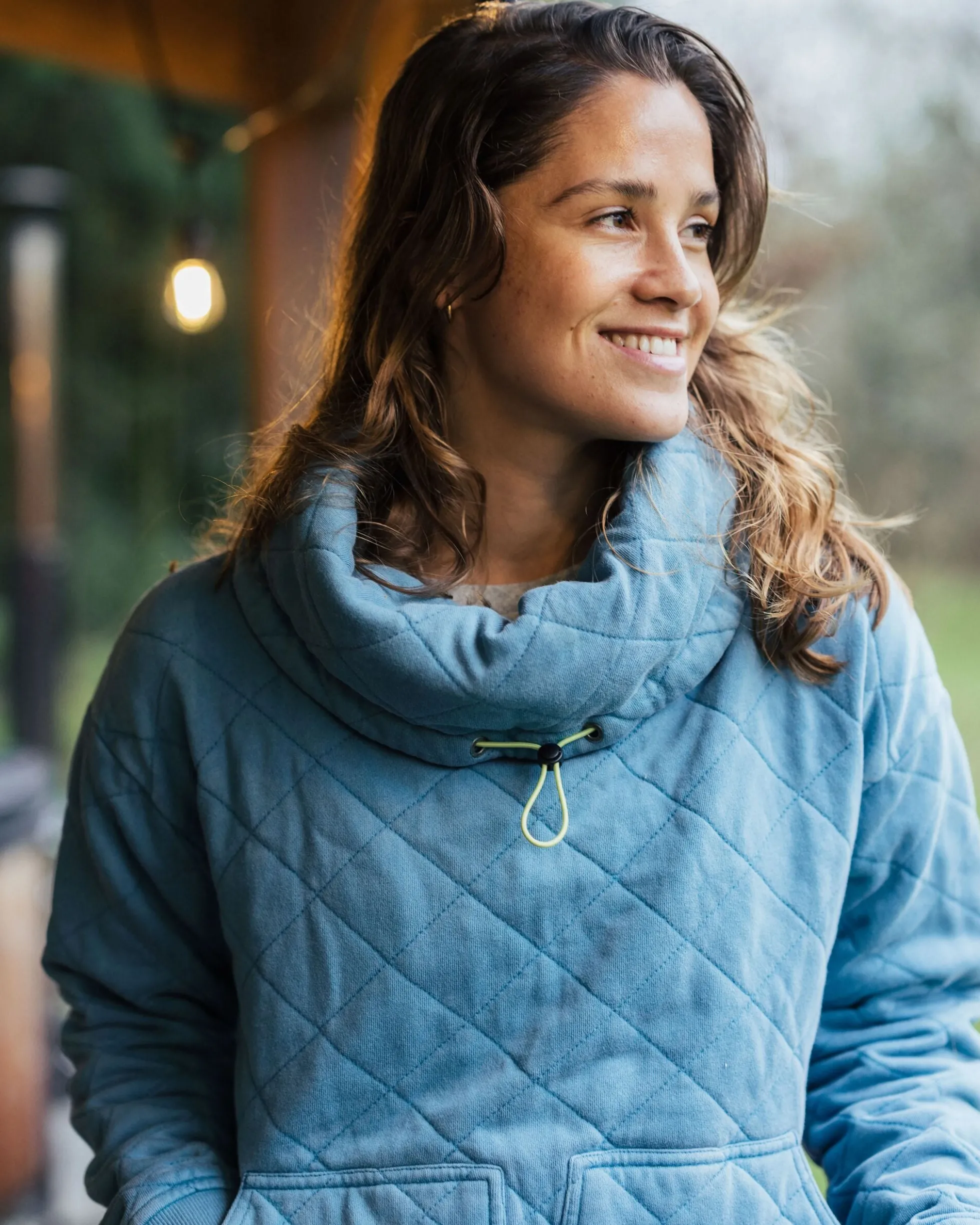 Women's Clementine Quilted High Neck