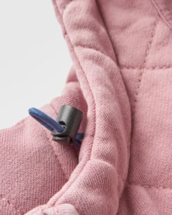 Women's Clementine Quilted Popper Up Hoodie