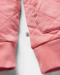 Women's Clementine Quilted Popper Up Hoodie