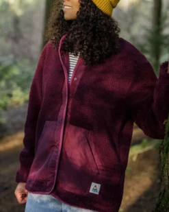 Women's Clover Deep-Pile Sherpa Fleece