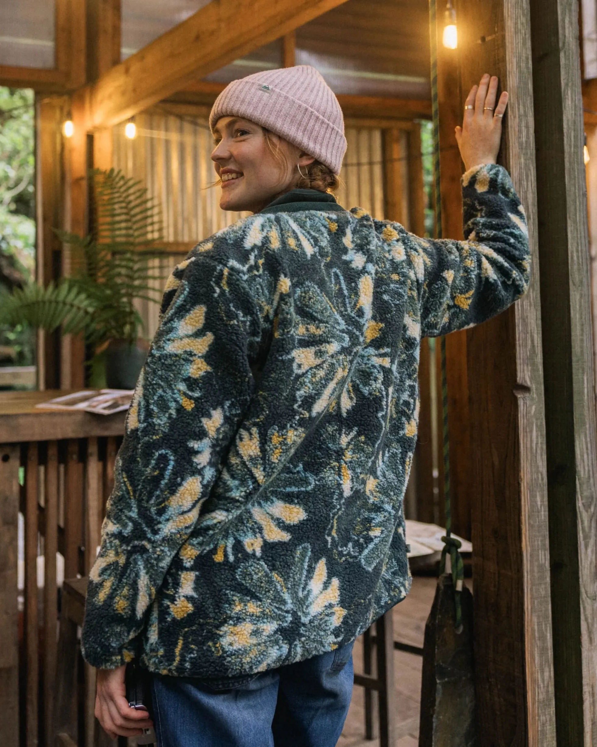 Women's Clover Sherpa Fleece