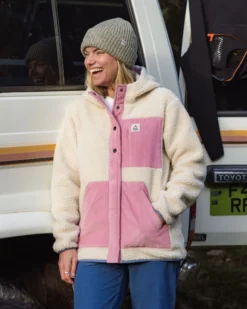 Women's Clover Sherpa Hooded Fleece