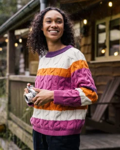 Women's Comfort Organic Cotton Knitted Jumper
