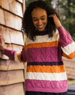 Women's Comfort Organic Cotton Knitted Jumper