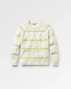 Women's Comfort Stripe Organic Knitted Jumper