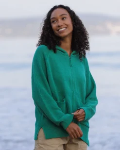 Women's Cove Full Zip Knitted Hoodie
