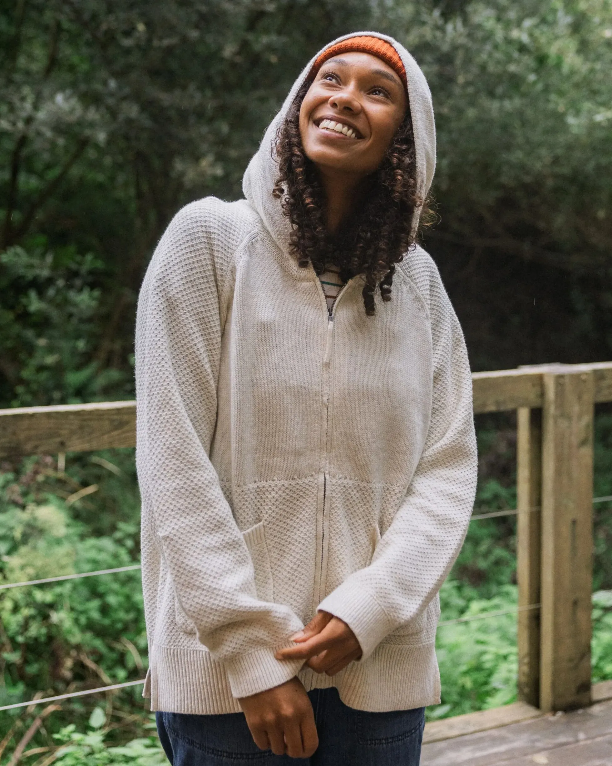Women's Cove Full Zip Knitted Hoodie