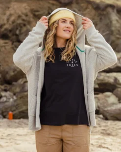 Women's Cove Full Zip Knitted Hoodie