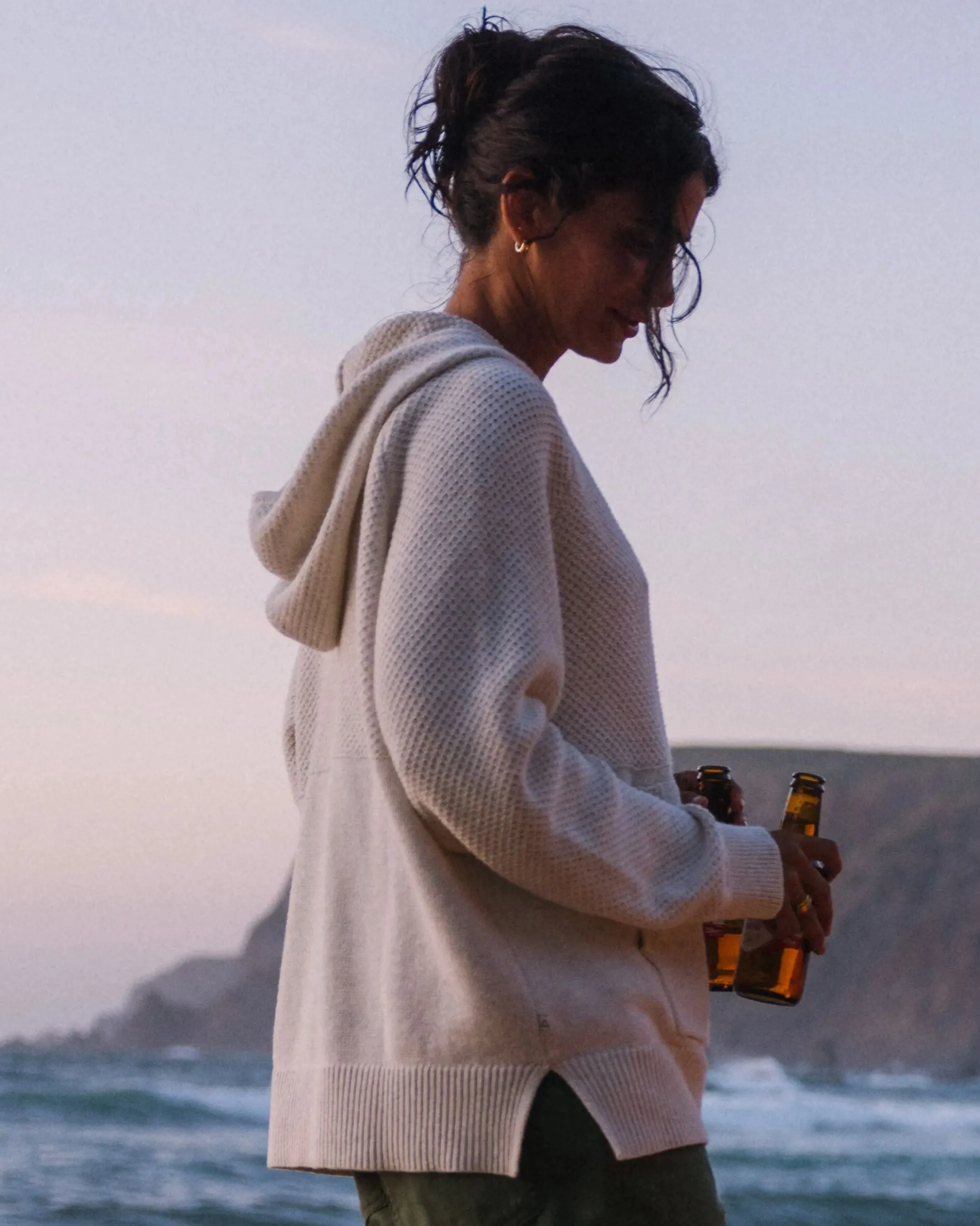 Women's Cove Organic Cotton Knitted Hoodie