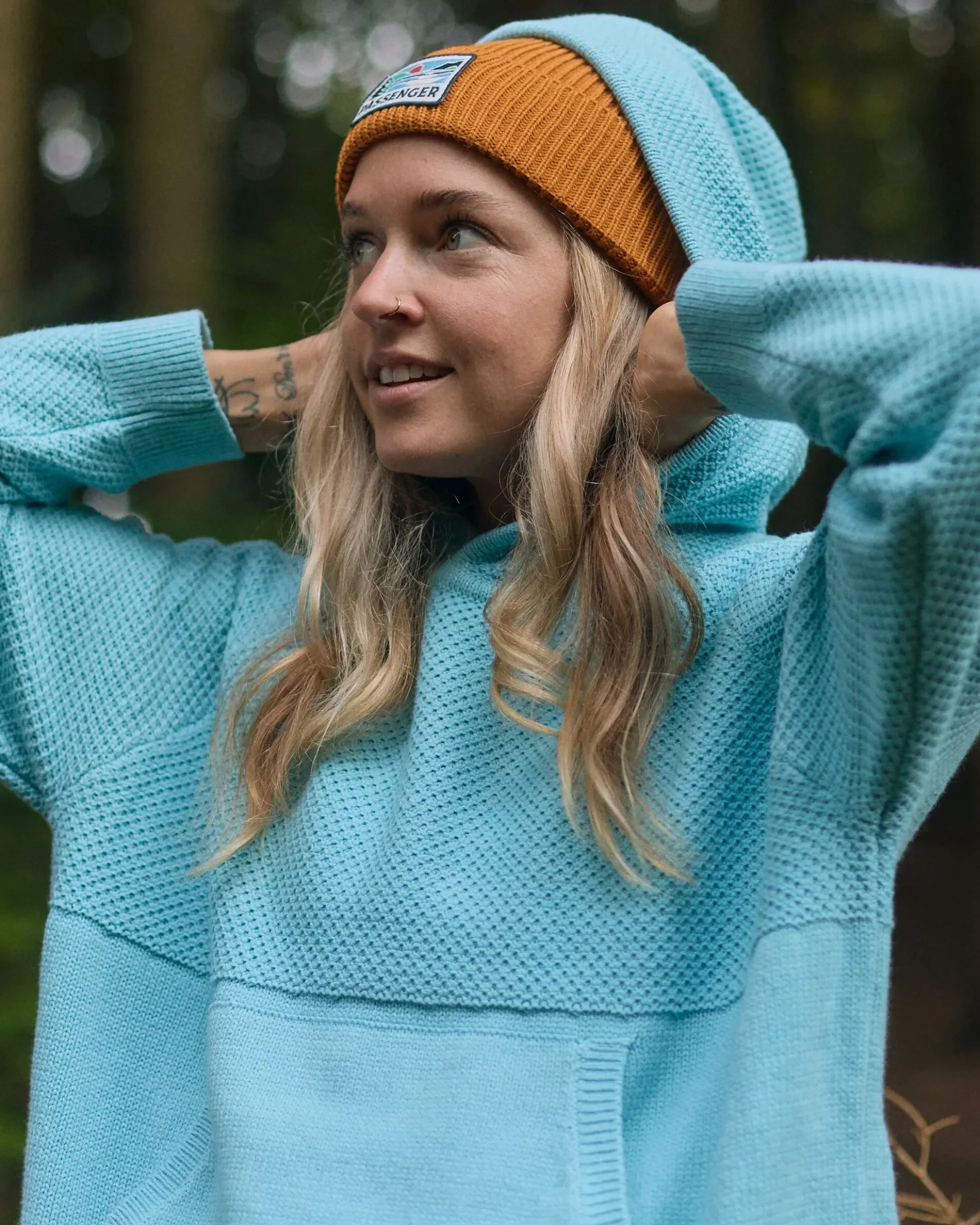 Women's Cove Organic Cotton Knitted Hoodie