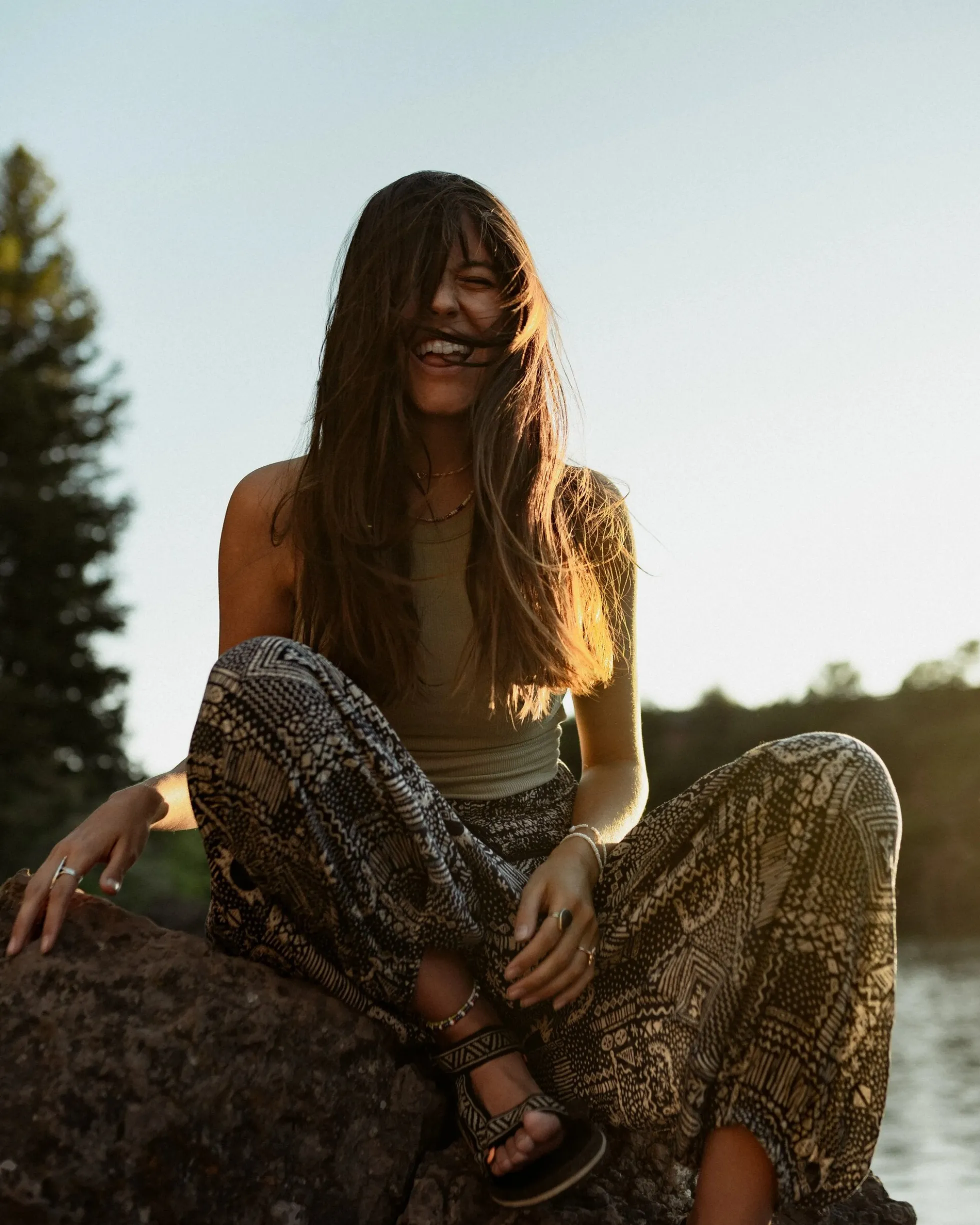 Women's Daylily Loose Trouser