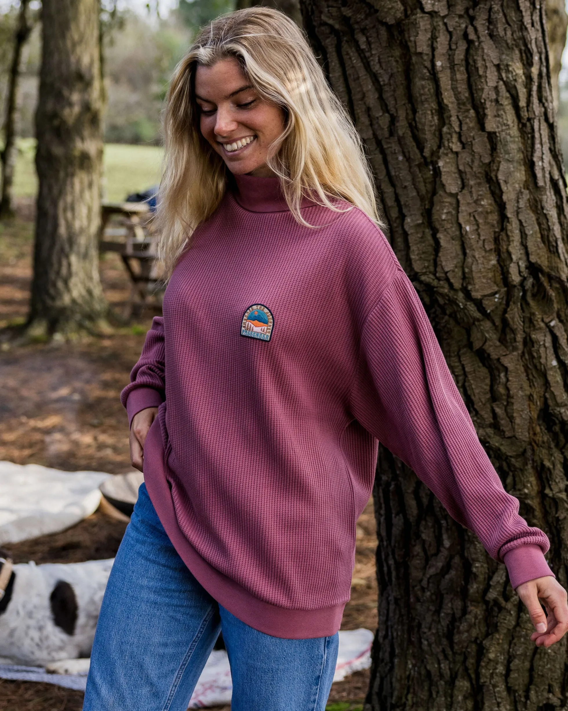 Women's Flourish Roll Neck Top