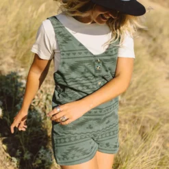 Women's Fun Days Cord Playsuit