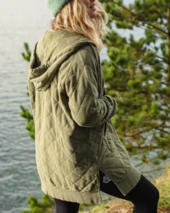 Women's Getaway Quilted Full Zip Hoodie