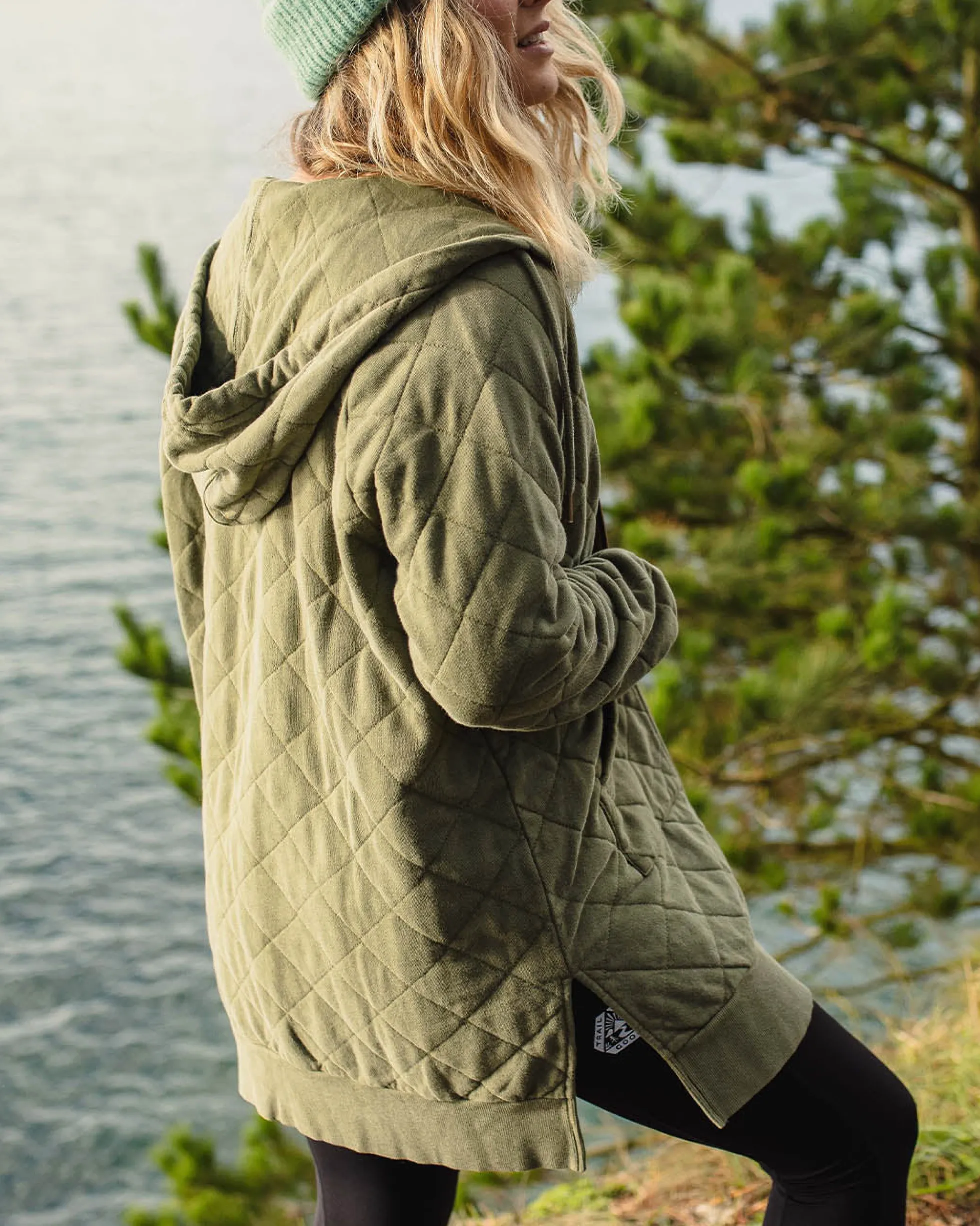 Women's Getaway Quilted Full Zip Hoodie