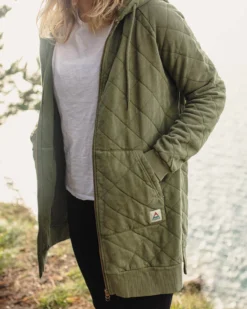 Women's Getaway Quilted Full Zip Hoodie