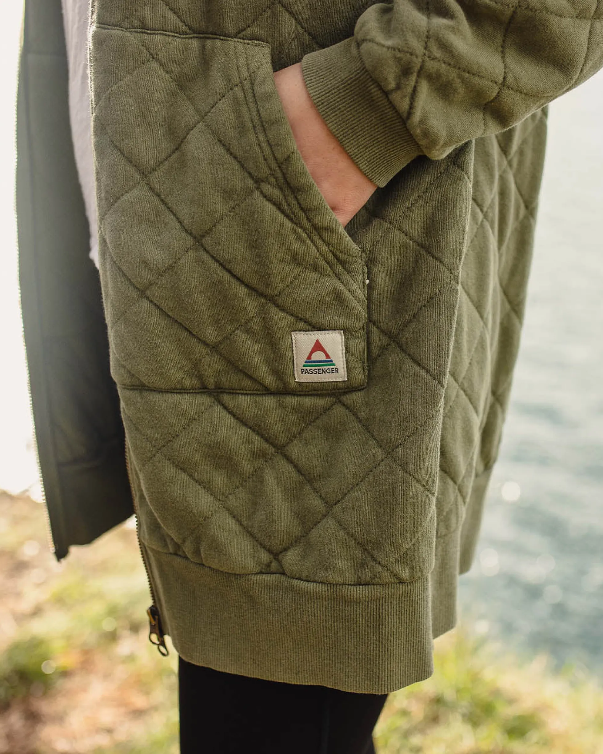 Women's Getaway Quilted Full Zip Hoodie