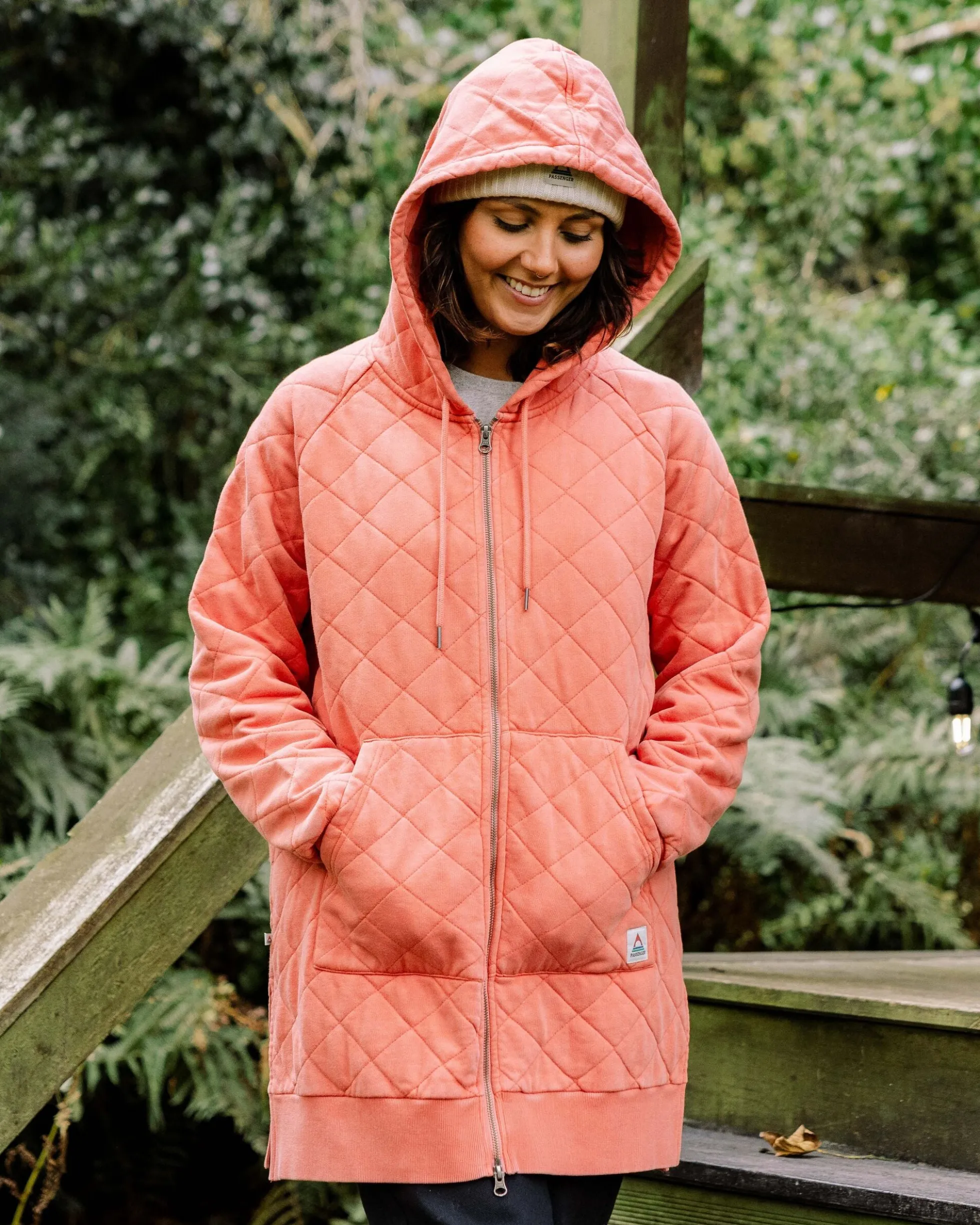 Women's Getaway Quilted Full Zip Hoodie