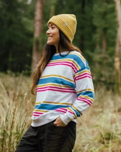 Women's Graceful Textured LS Top