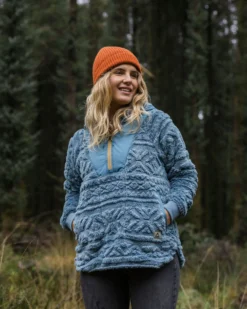 Women's Holistic Sherpa Hooded Fleece