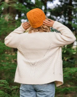 Women's Homey Knitted Cable Cardigan