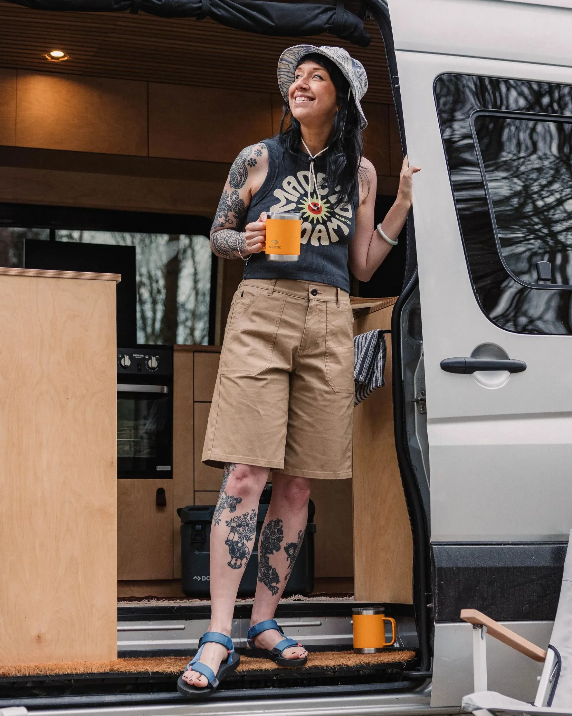Women's Lani Organic Twill Long Short