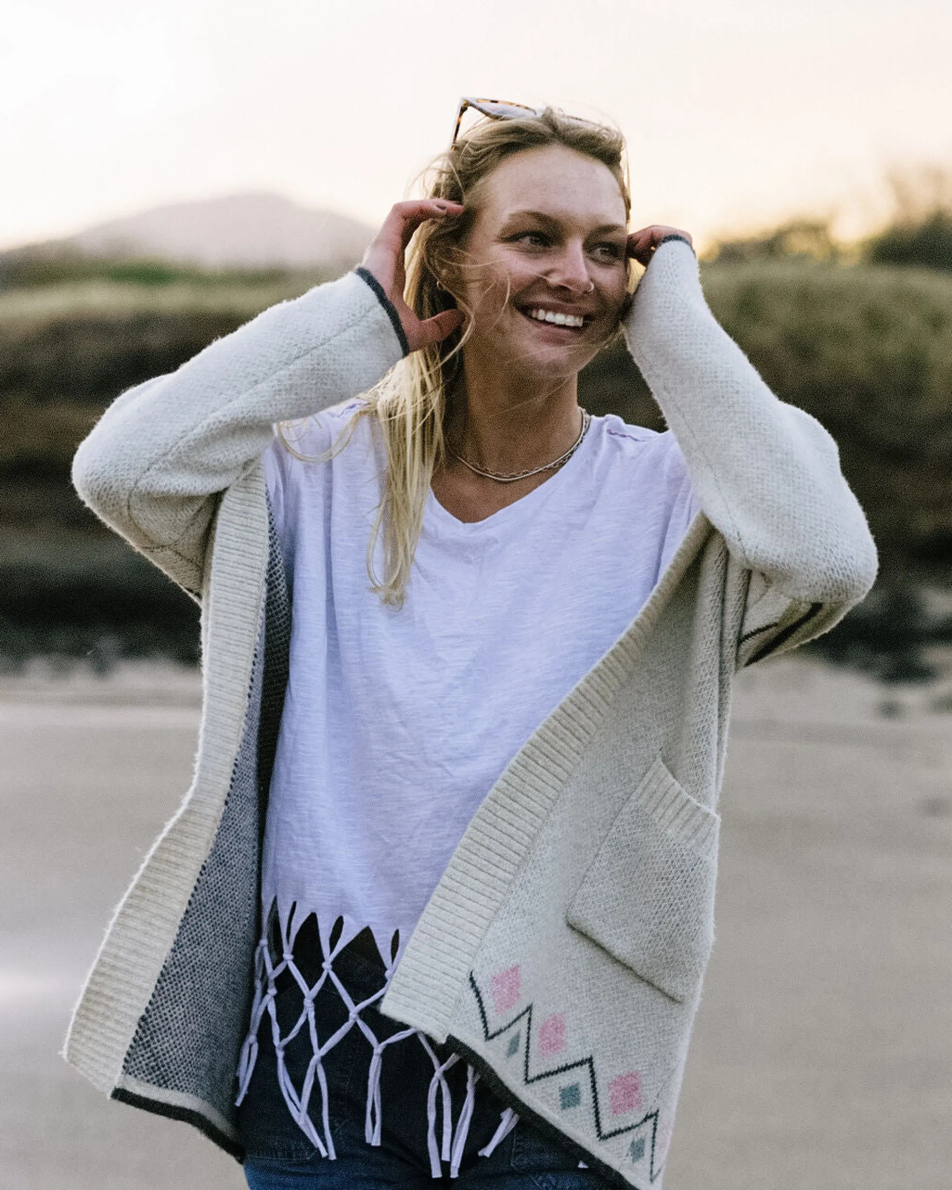 Women's Leif Yarn Cardigan
