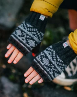 Women's Lily Fleece Lined Fingerless Mittens