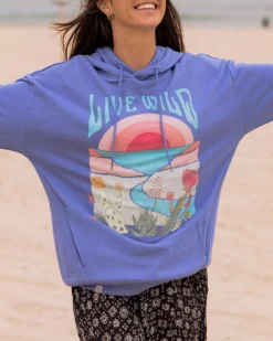 Women's Live Wild Oversized Hoodie