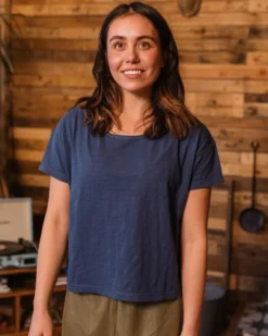 Women's Magnolia Crochet Trim T-Shirt