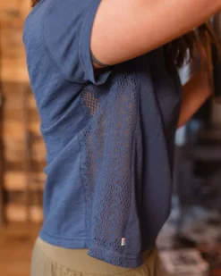 Women's Magnolia Crochet Trim T-Shirt