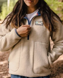 Women's Maine 1/2 Zip Sherpa Fleece