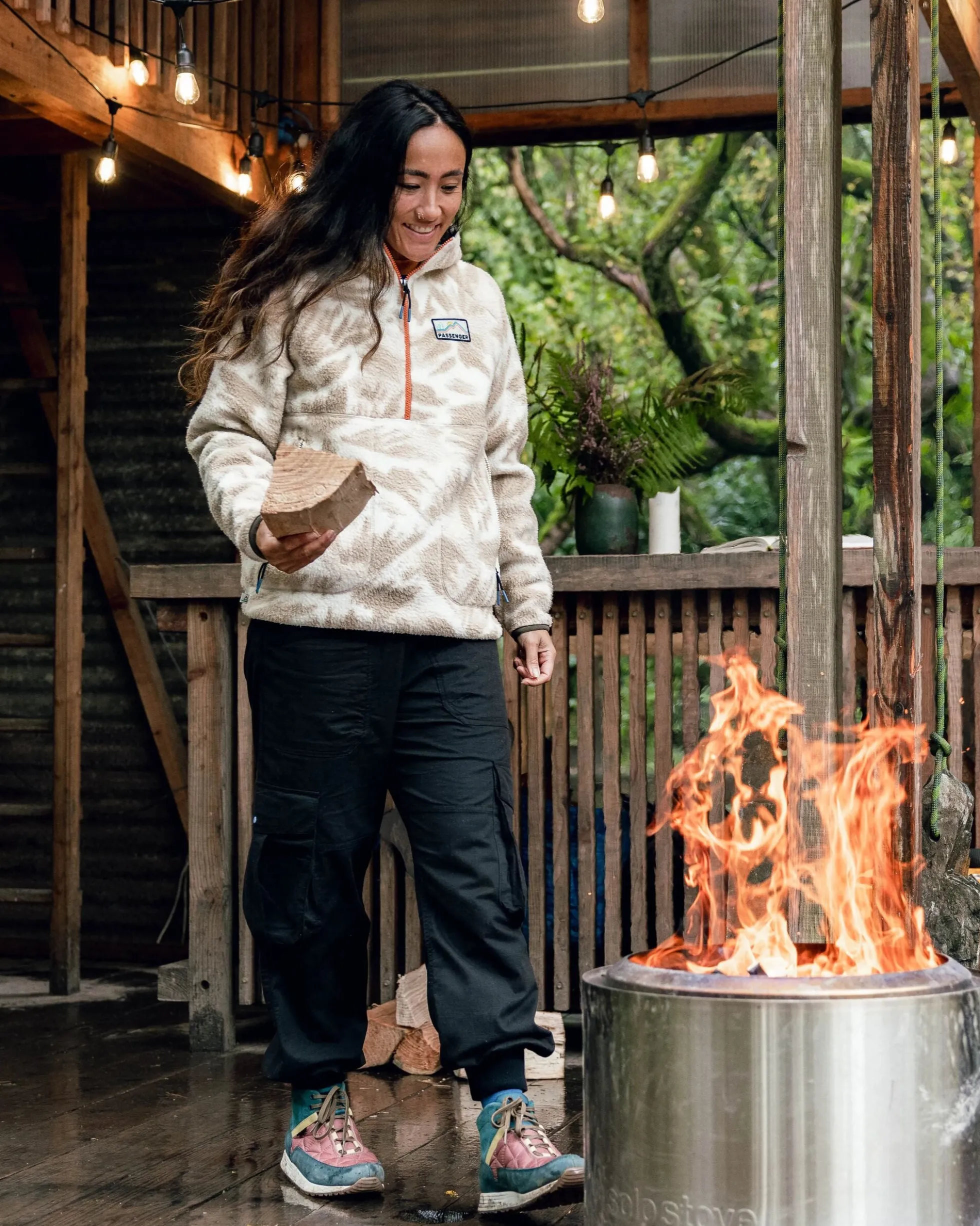 Women's Maine 1/2 Zip Sherpa Fleece
