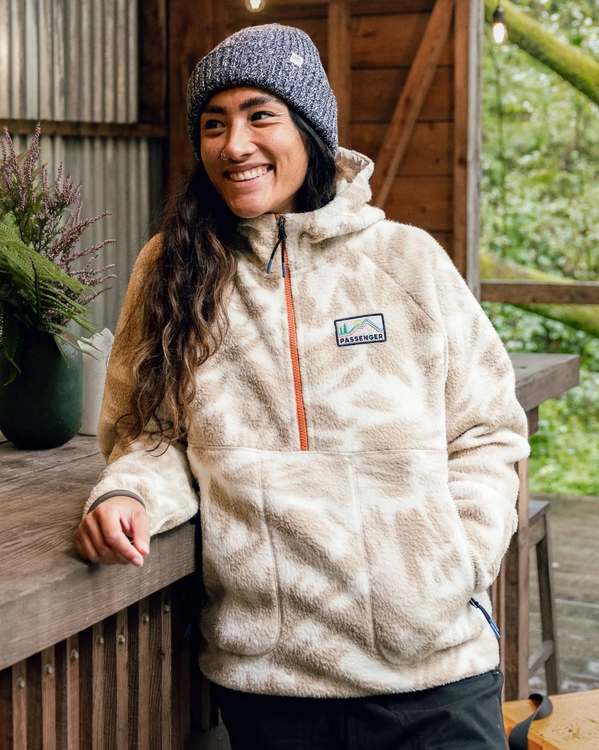 Women's Maine 1/2 Zip Sherpa Fleece