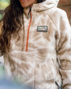 Women's Maine 1/2 Zip Sherpa Fleece