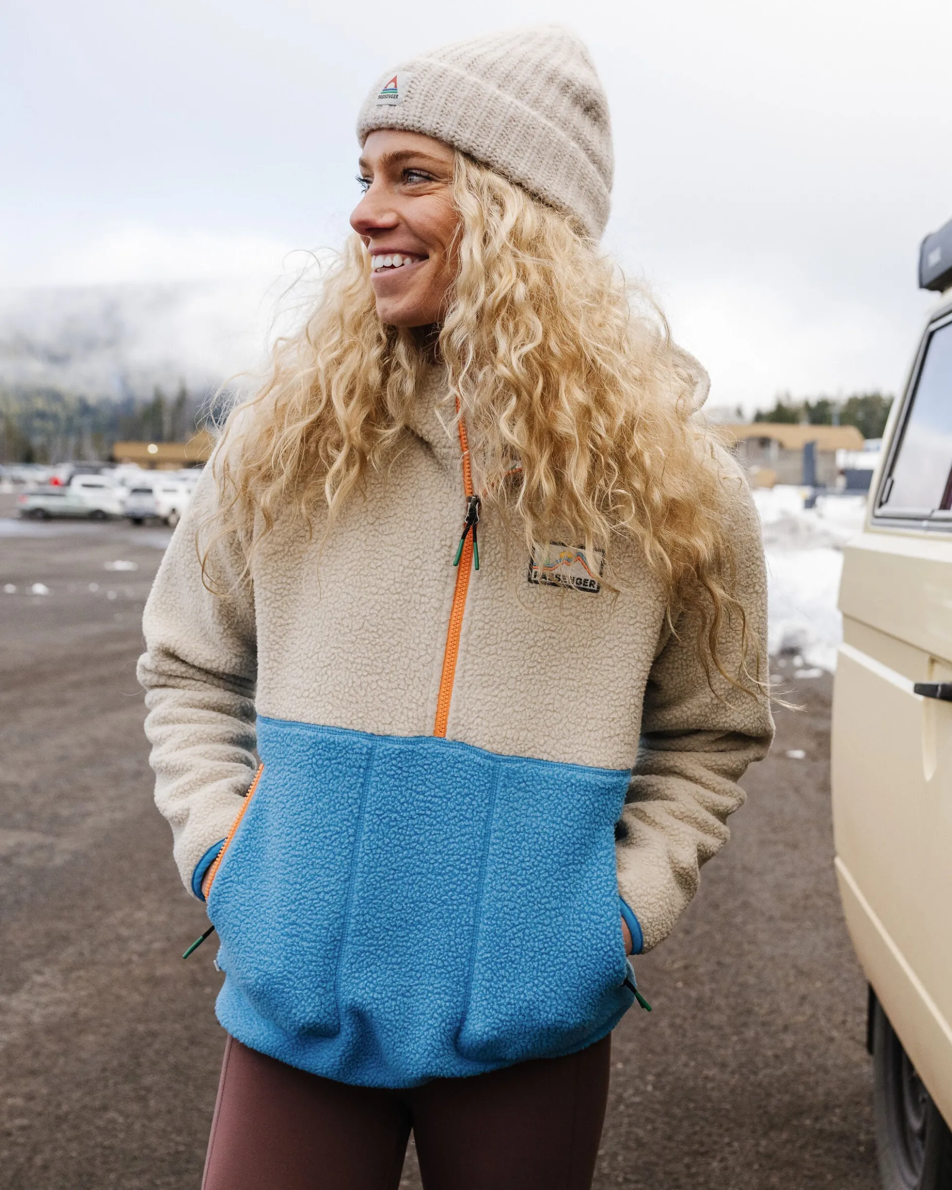 Women's Maine 1/2 Zip Sherpa Fleece