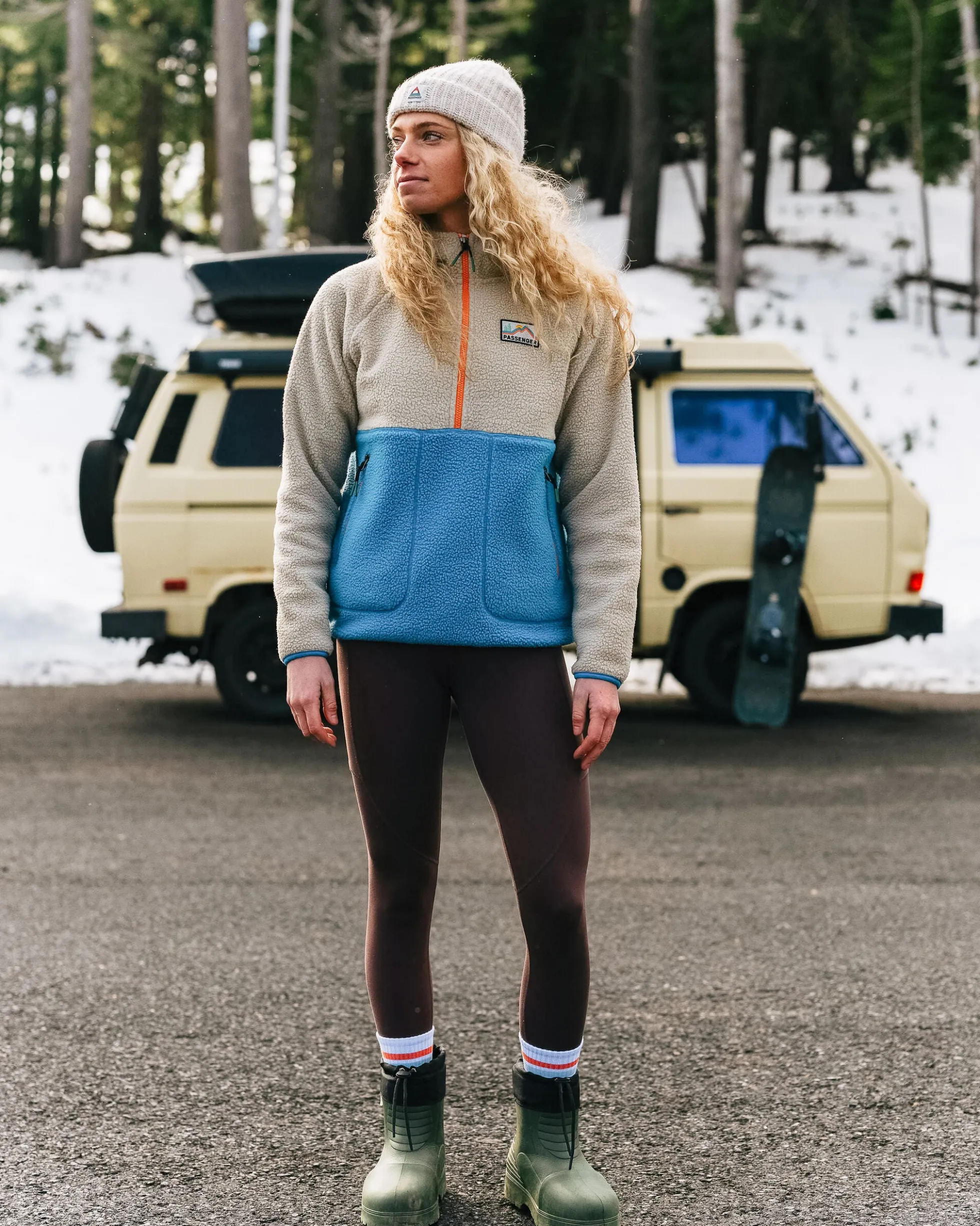 Women's Maine 1/2 Zip Sherpa Fleece