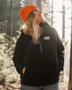 Women's Maine 1/2 Zip Sherpa Fleece