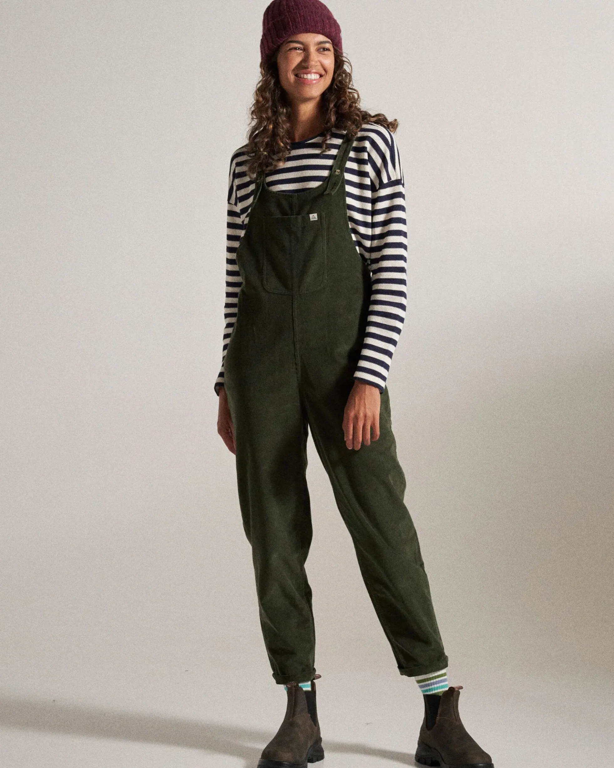 Women's Meadows Organic Cotton Cord Dungarees