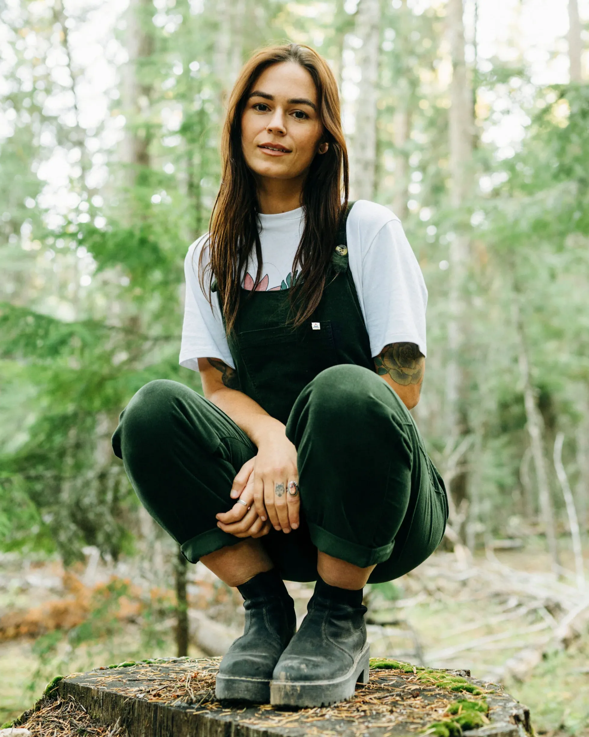 Women's Meadows Organic Cotton Cord Dungarees
