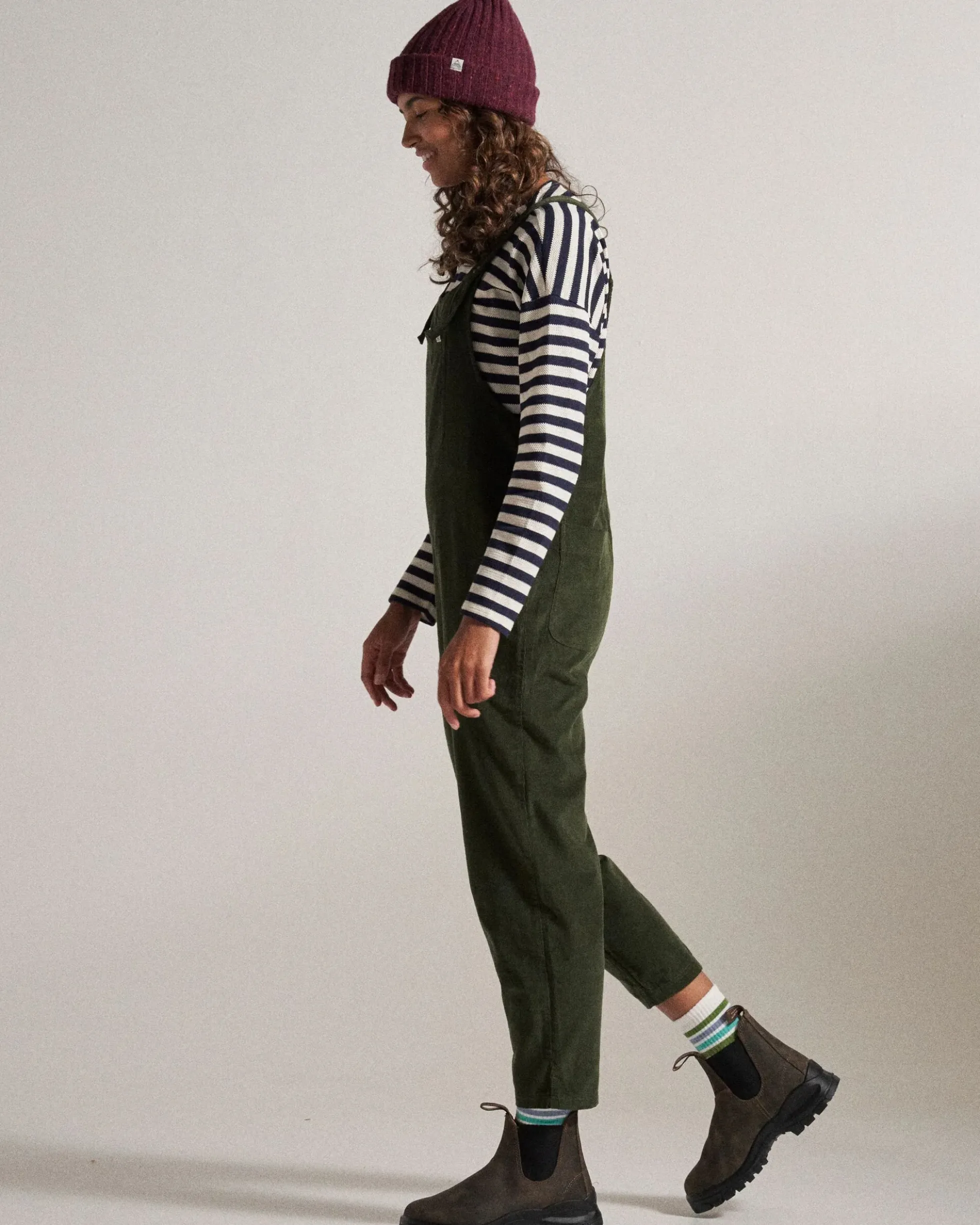 Women's Meadows Organic Cotton Cord Dungarees