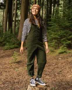 Women's Meadows Organic Cotton Corduroy Dungarees