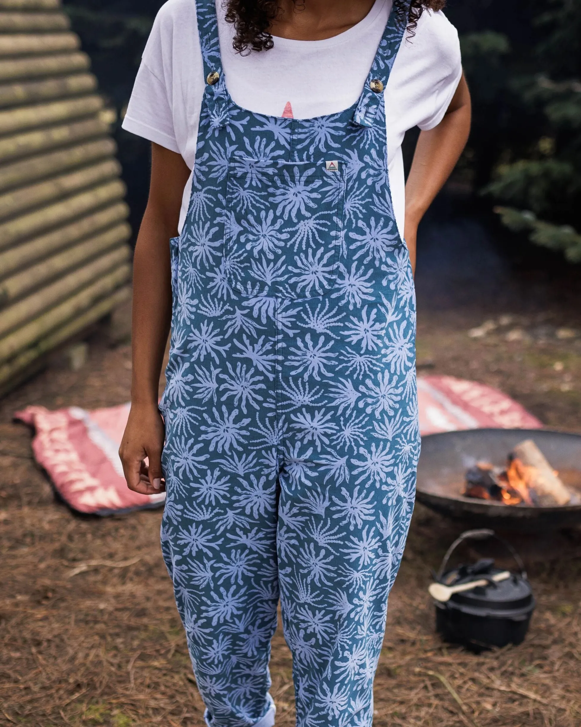 Women's Meadows Organic Cotton Cord Dungarees