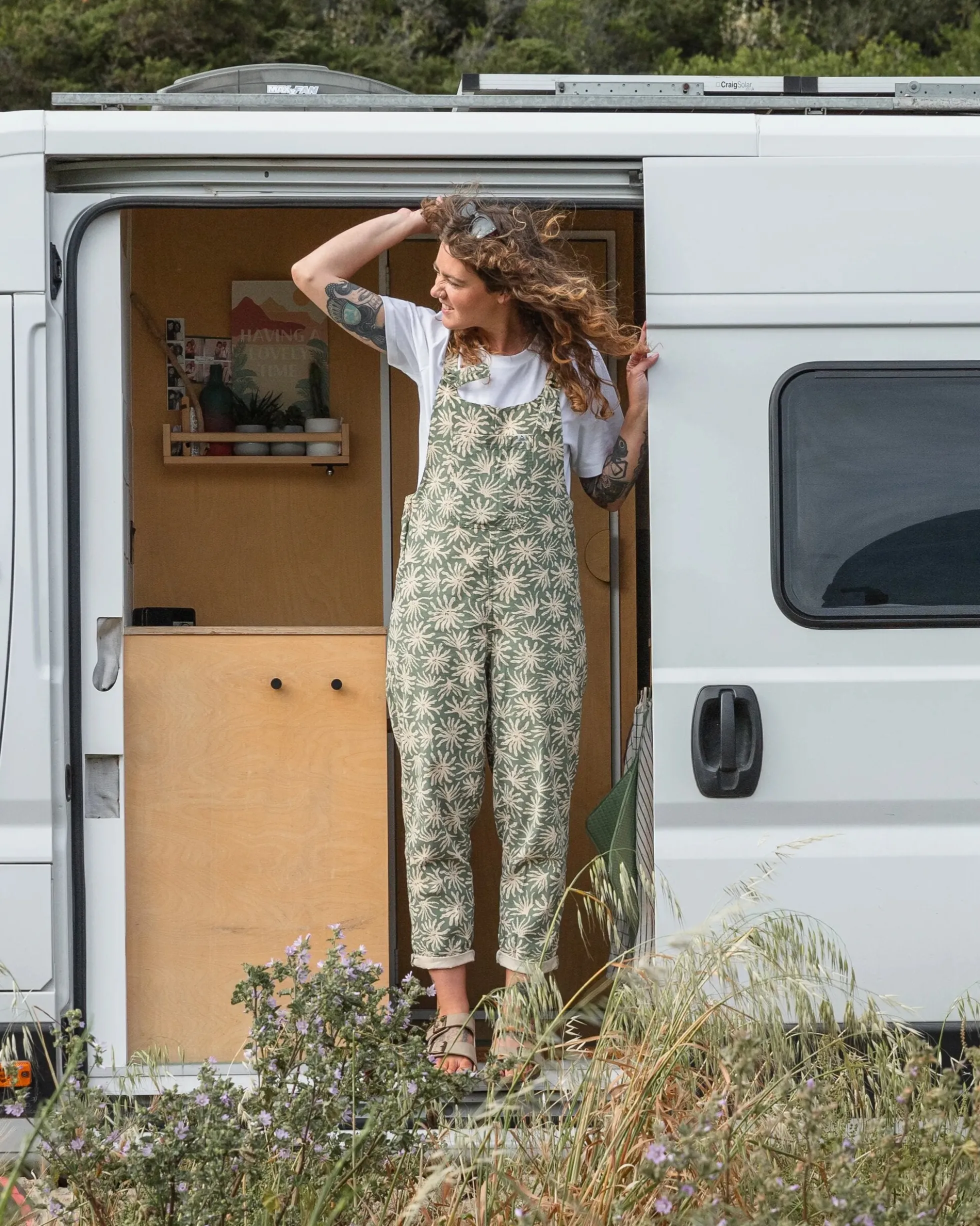 Women's Meadows Organic Cotton Cord Dungarees
