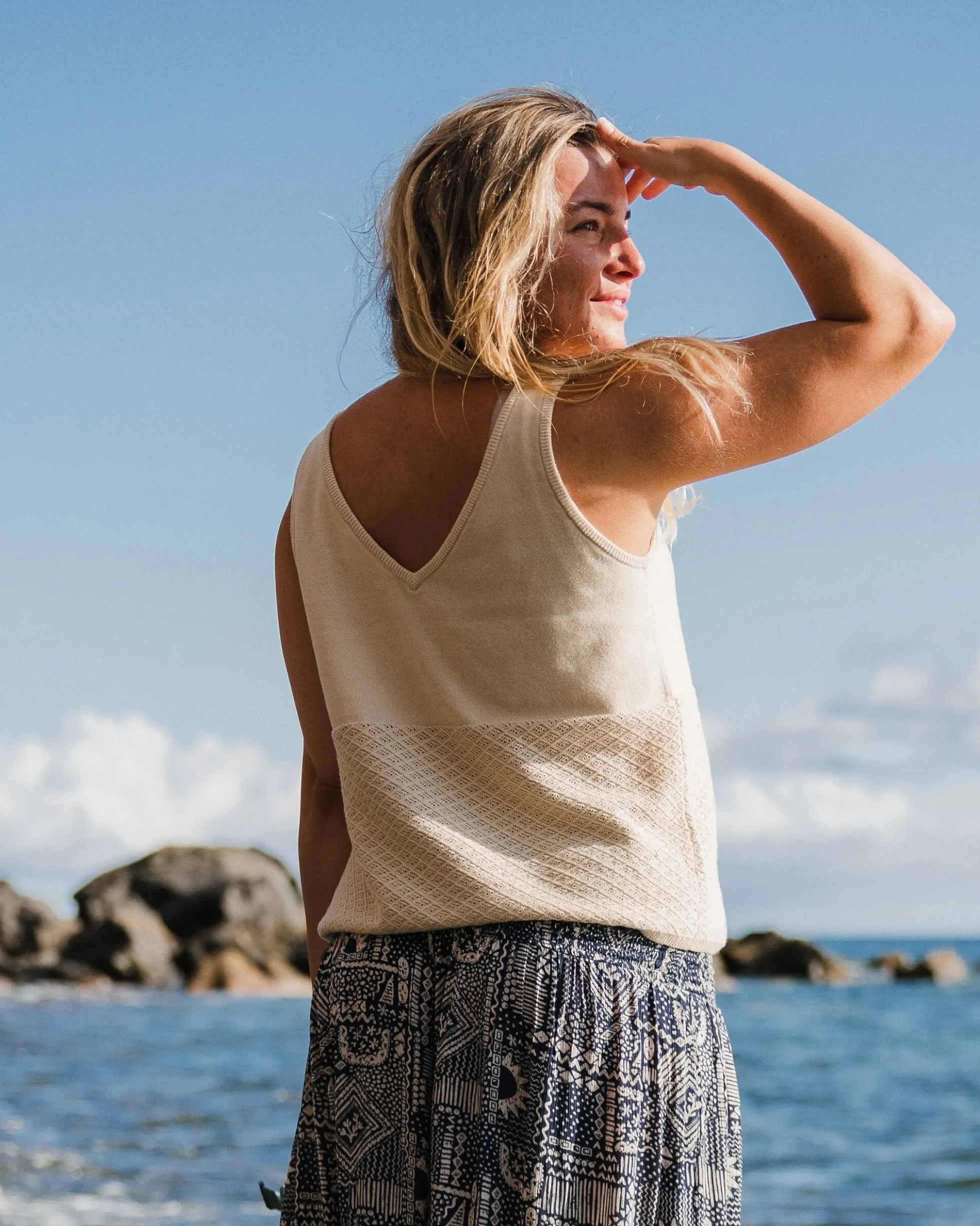 Women's Migrate Organic Knitted Vest