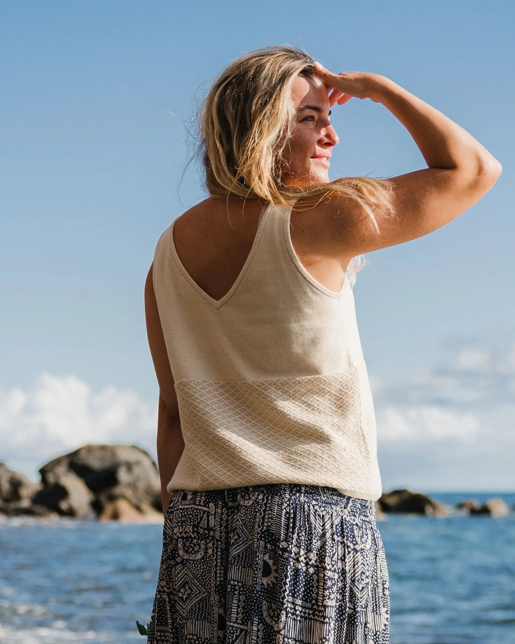 Women's Migrate Organic Knitted Vest