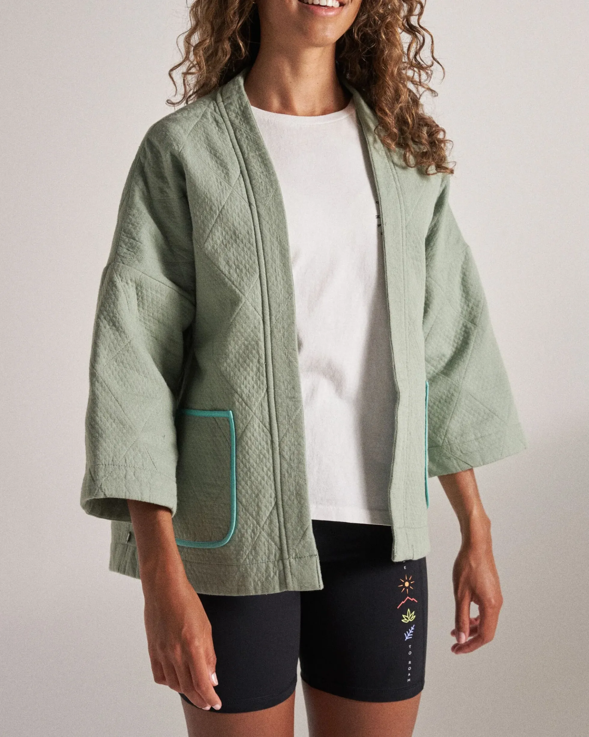 Women's Mira Organic Cotton Quilted Overshirt