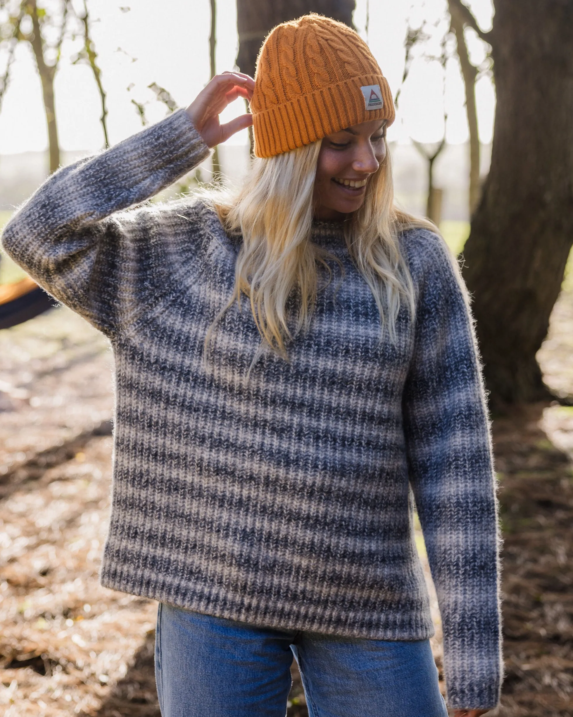 Women's Mountainside Mock Neck Knitted Jumper