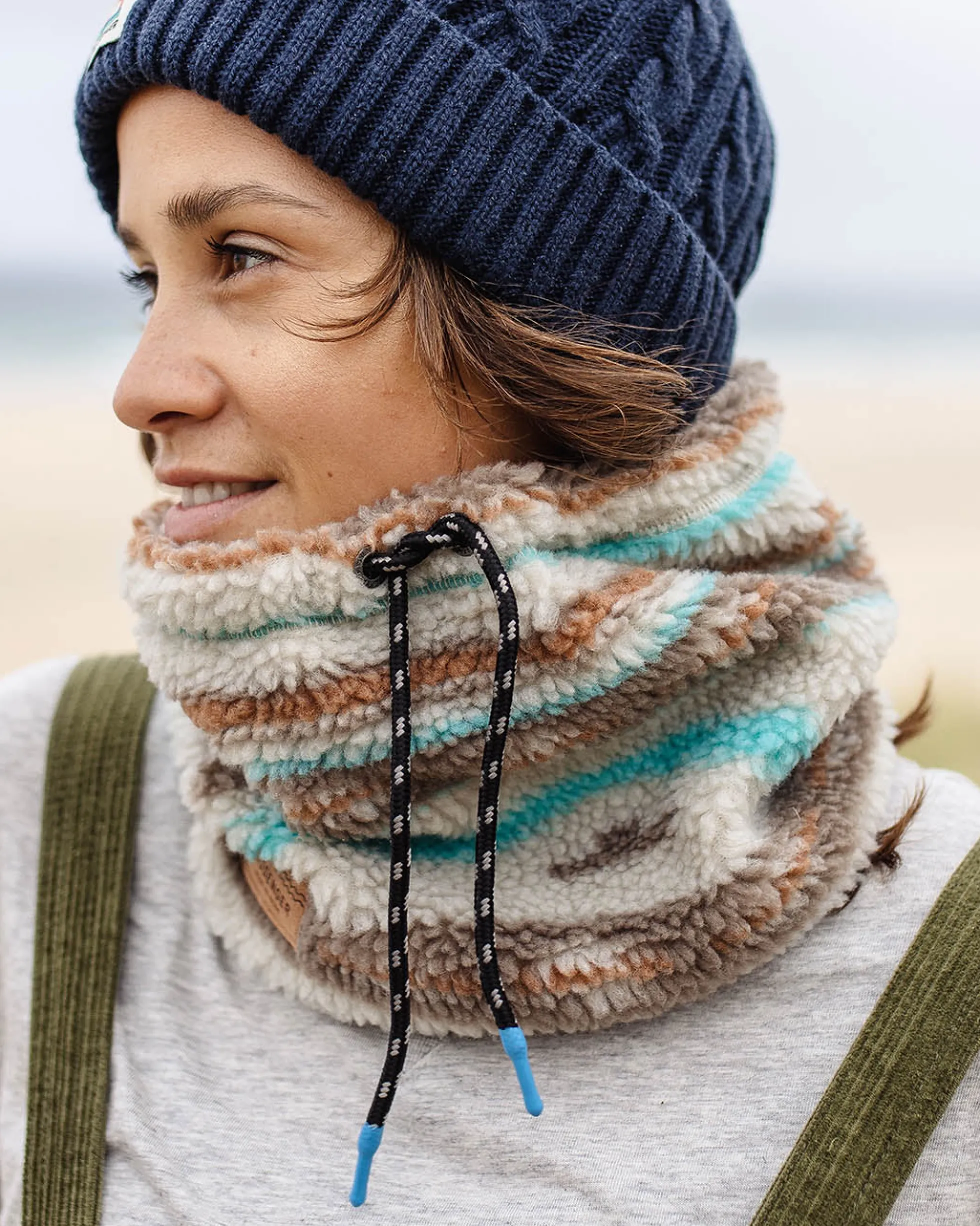 Women's Mulled Sherpa Fleece Snood